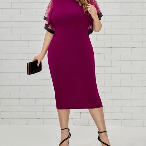 MIDI DRESS 👗 NWOT - Picture 4 of 7